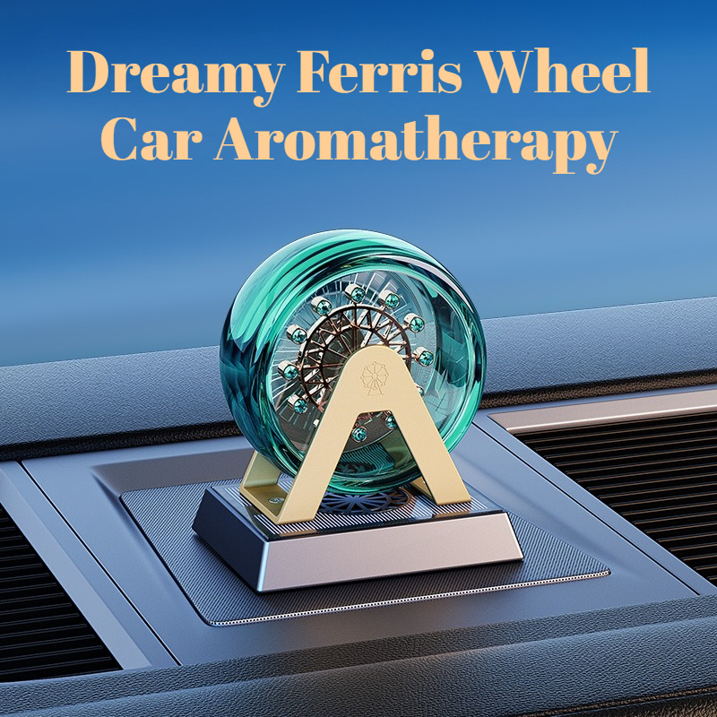 Perfume Fragrance Wheel - For Universal Car Solar Powered Ferris