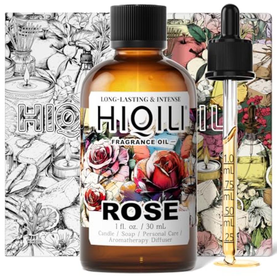 Perfume Fragrance Soap - HIQILI Rose Fragrance Oil for Candle,