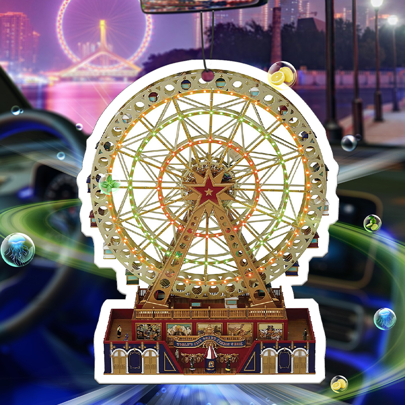 Perfume Fragrance Wheel - Mr Christmas World's Fair Ferris wheel