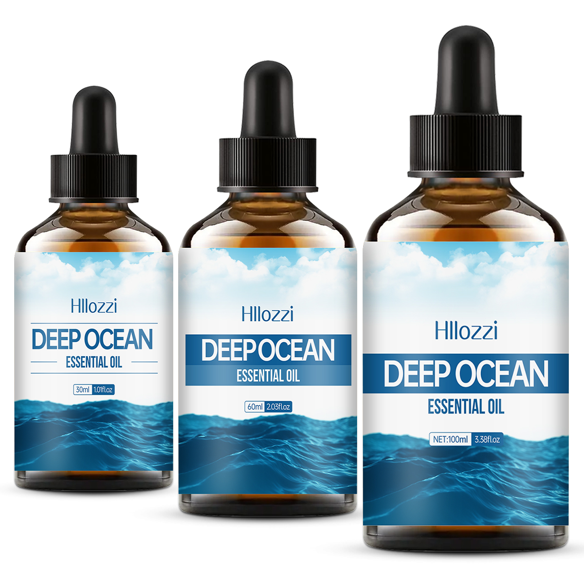 Perfume Fragrance Soap - 100ml/60ml/30ml Deep Sea Essential Oil Perfume