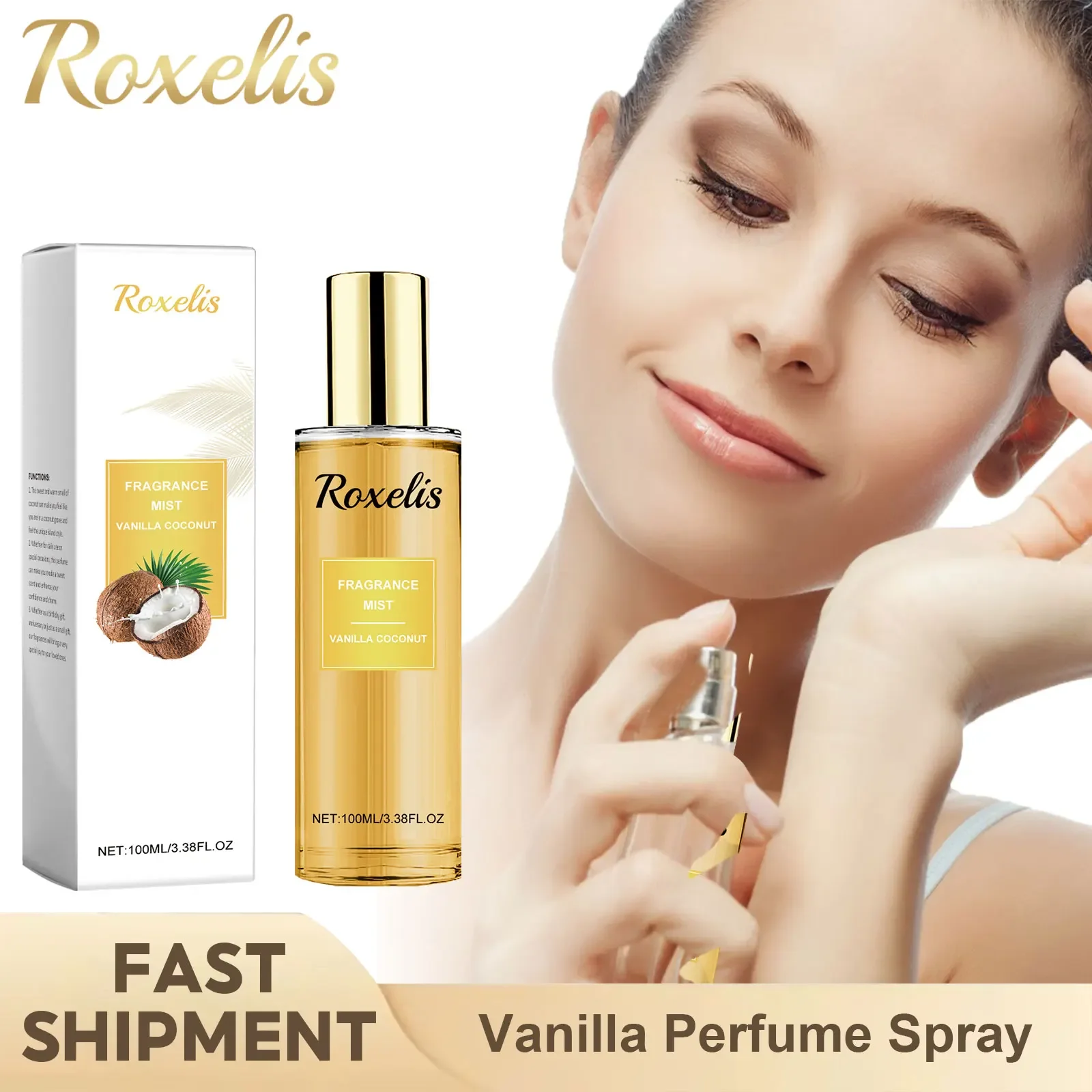 Coconut Vanilla Aroma Spray La - Fragrance Perfume For Hair ulasan dan harga