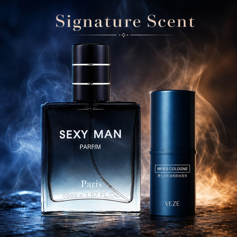 Men’s Perfume Set 2-in-1 Spray - Fragrance Cologne And Perfume ulasan dan harga