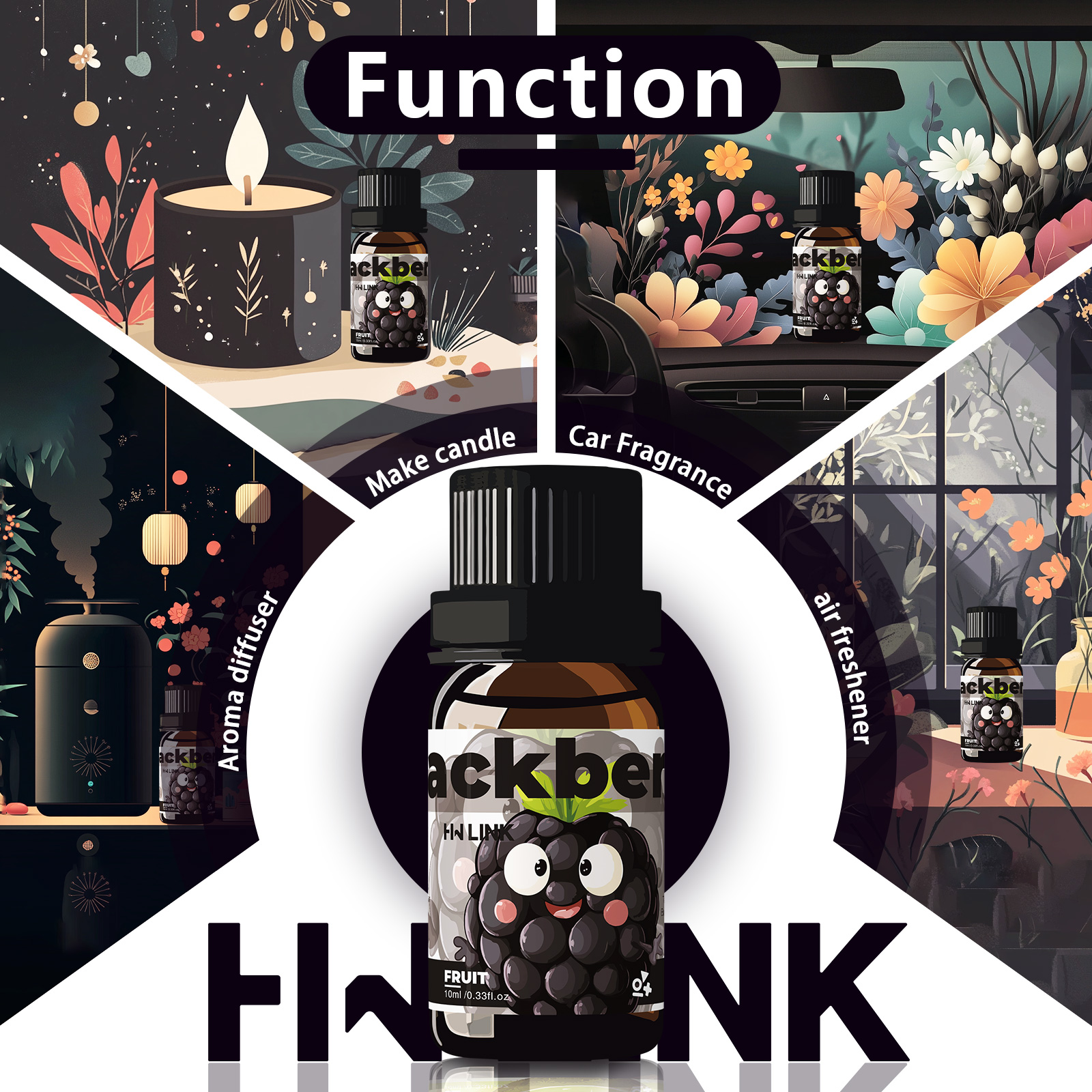 Blackberry Essential Oil Black - Perfume Fragrance Soap ulasan dan harga