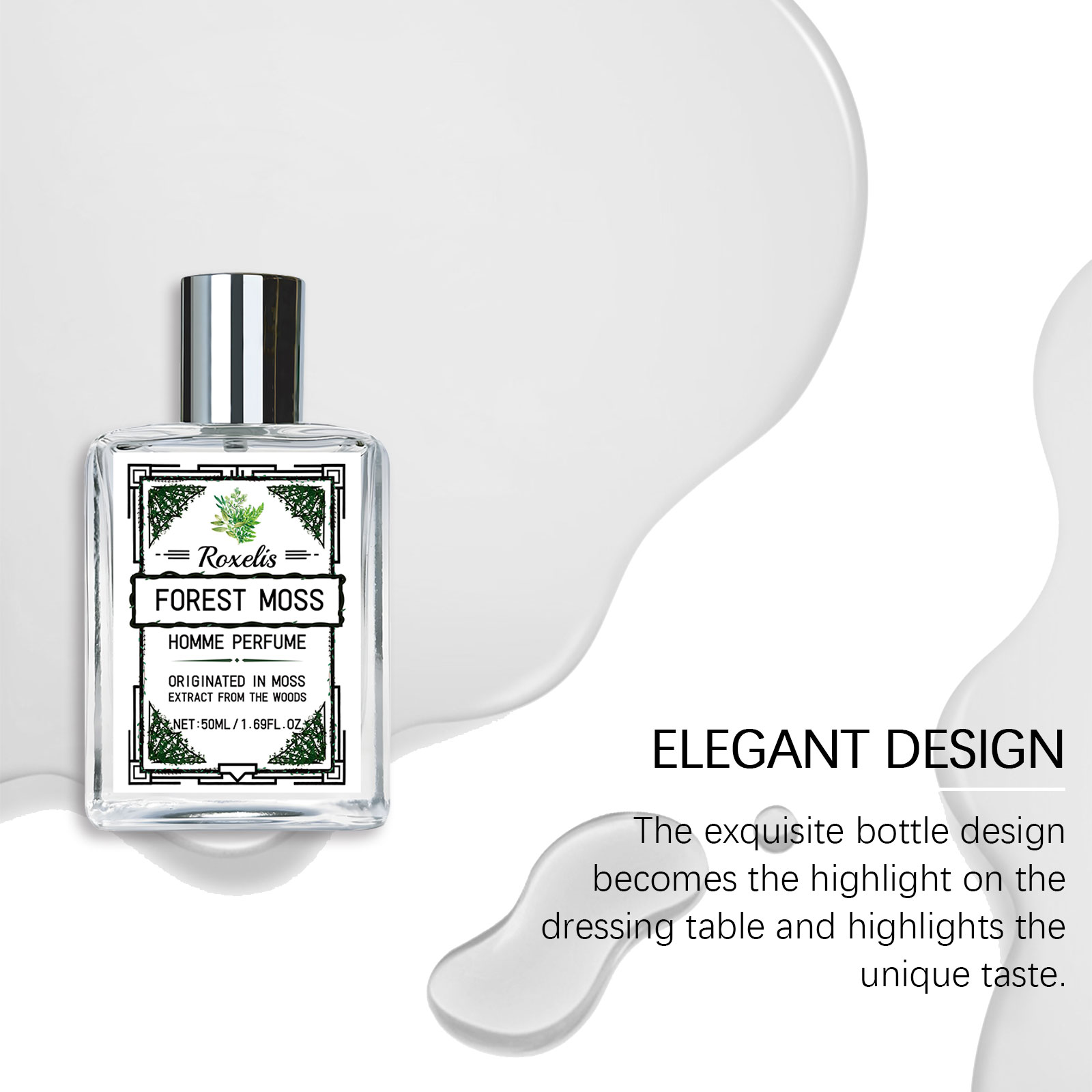 Roxelis 50ml Men's Body Fragra - Perfume Fragrance List ulasan dan harga