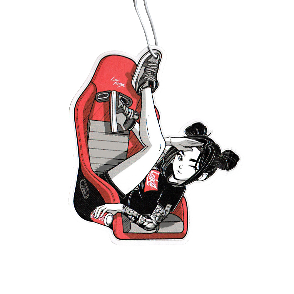 JDM Car Air Freshener Girl Pen - Perfume Fragrance Wheel ulasan dan harga