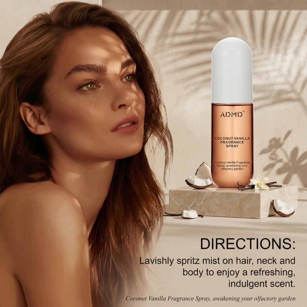 Coconut Rose Fragrance Perfume - Fragrance Perfume For Hair ulasan dan harga
