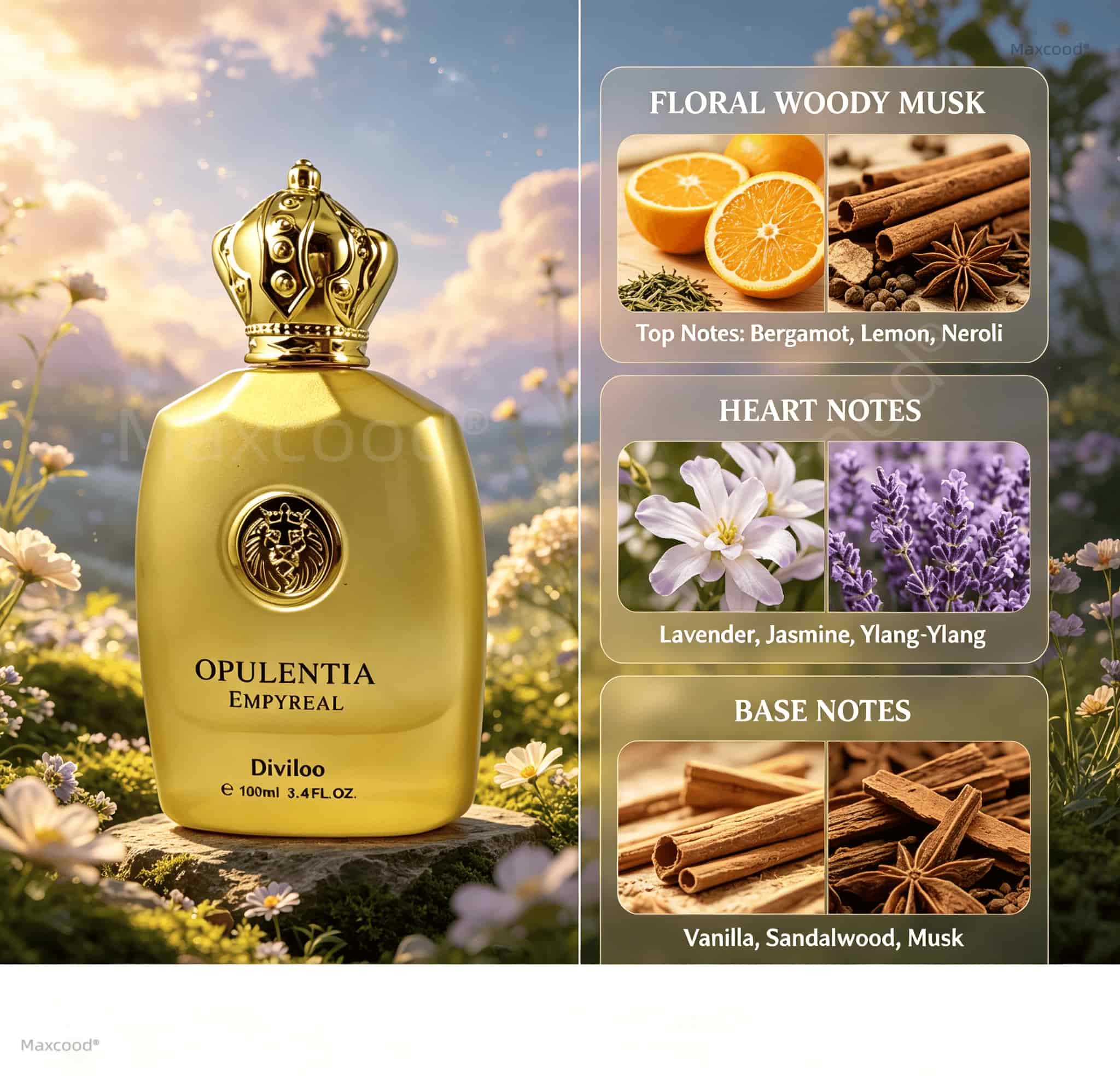 Floral, woody, and musky notes - Unique Perfume Fragrance ulasan dan harga