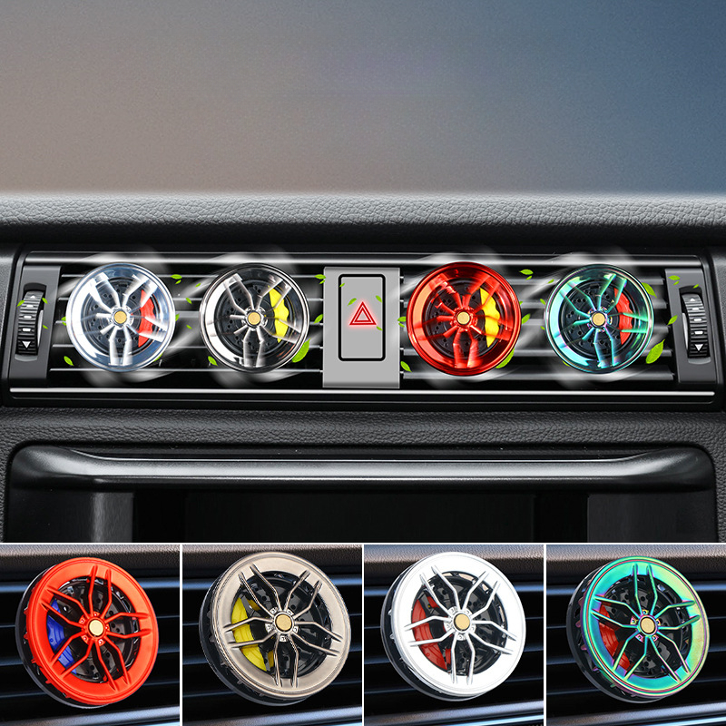 New Car Air Freshener Auto Whe - Perfume Fragrance Wheel ulasan dan harga
