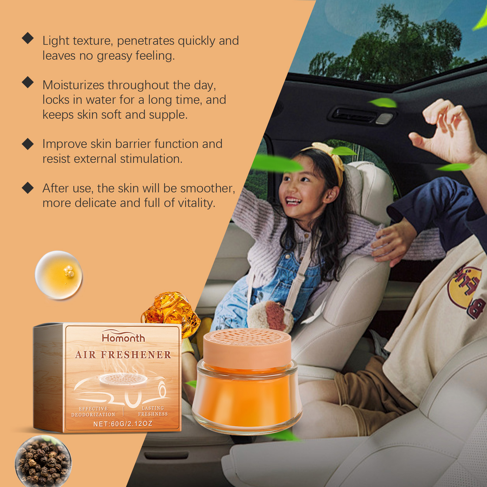 Cologne Car Solid Balm For Car - Cologne Solid Balm ulasan dan harga