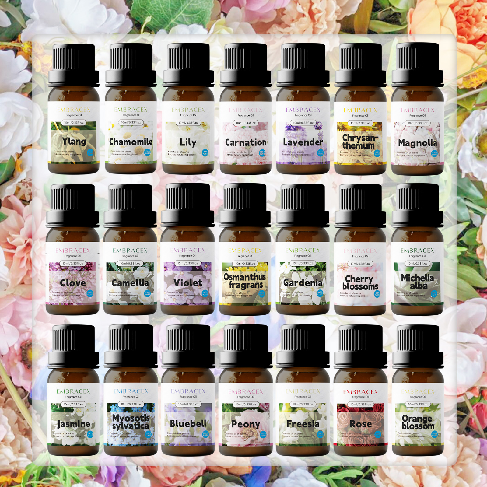 10ml Michelia alba Essential O - Perfume Fragrance Soap ulasan dan harga