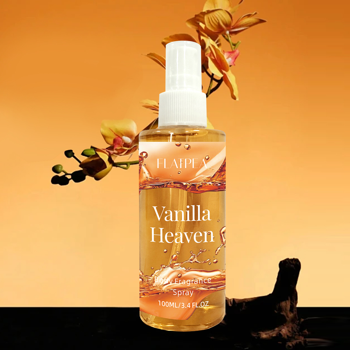 Vanilla Body Mist–Alcohol-Free - Fragrance Perfume For Hair ulasan dan harga