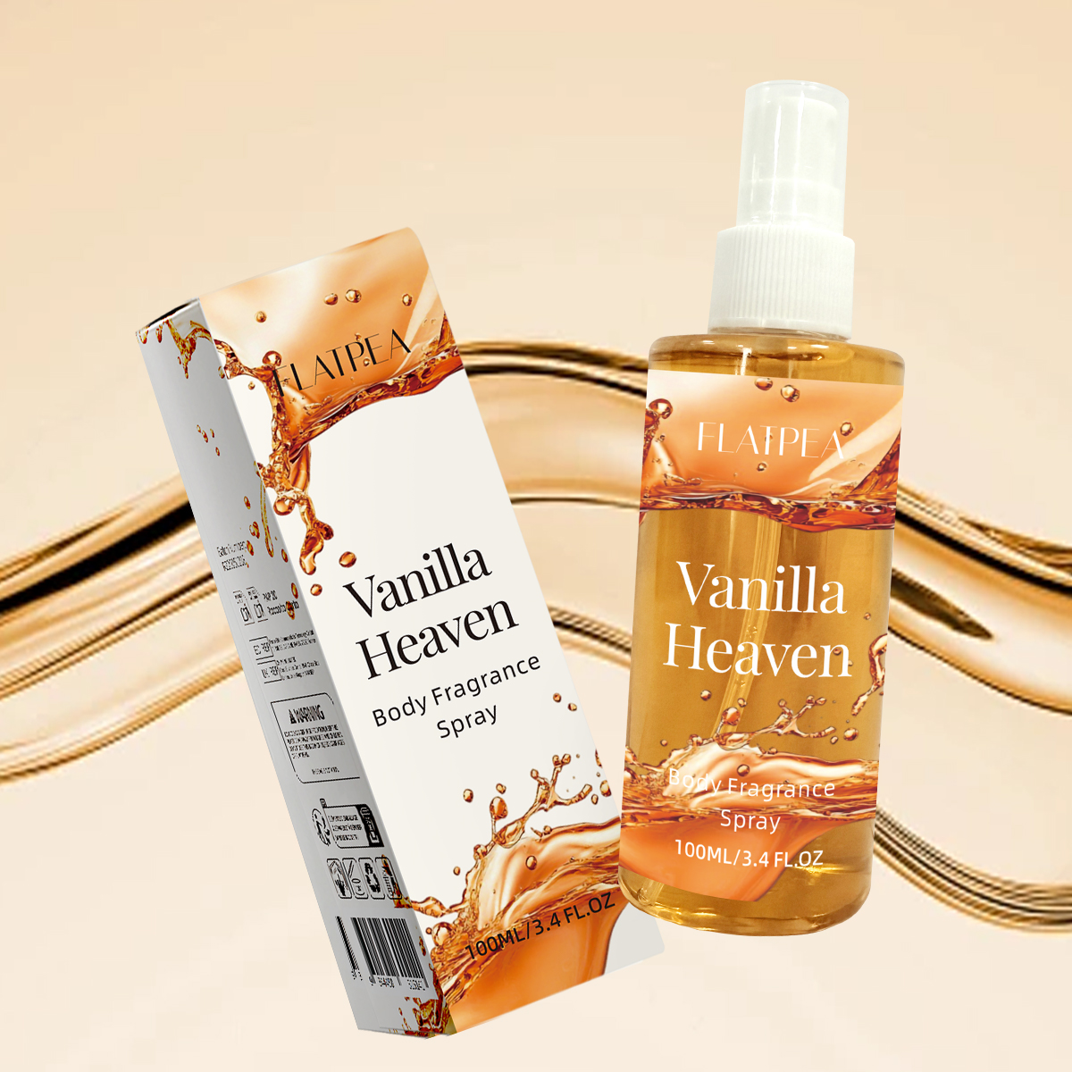 Vanilla Body Mist–Alcohol-Free - Fragrance Perfume For Hair ulasan dan harga