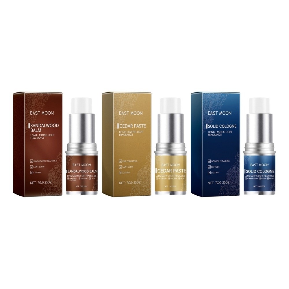 Natural EAST MOON Solid Perfum - Cologne Solid Balm ulasan dan harga